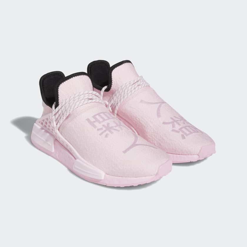 Adidas pharrell williams light pink hotsell